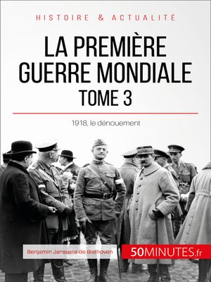 cover image of La Première Guerre mondiale (Tome 3)